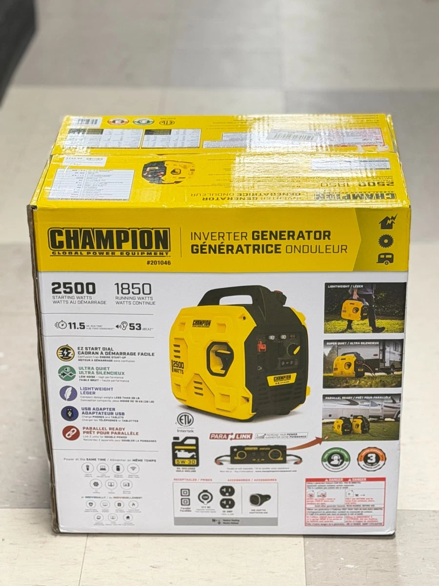 CHAMPION INVERTER GENERATOR 2500W