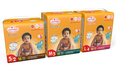 BABY DIAPERS 96 PCS